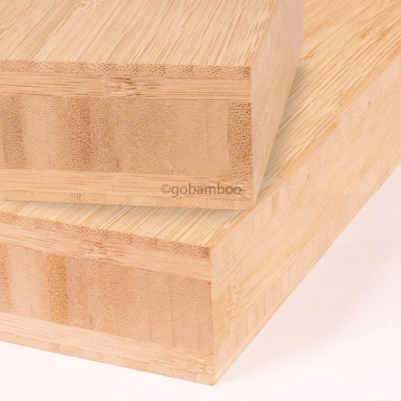 Bambusový panel vertikálne lisovaný 50 mm 5-vrstvový Light Caramel