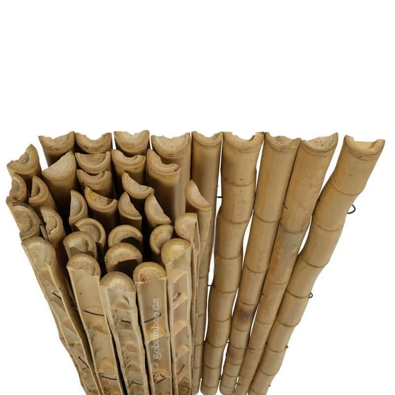 Prírodná polkruhová bambusová rolka Moso