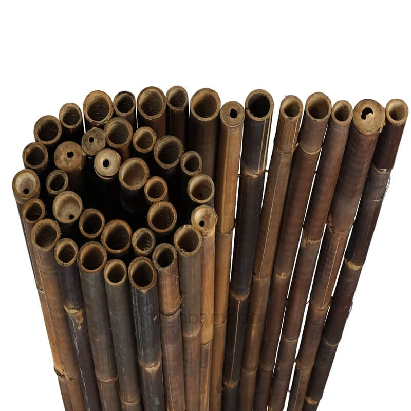 Tmavohnedá bambusová rolka Gigant Ø 50-60 mm